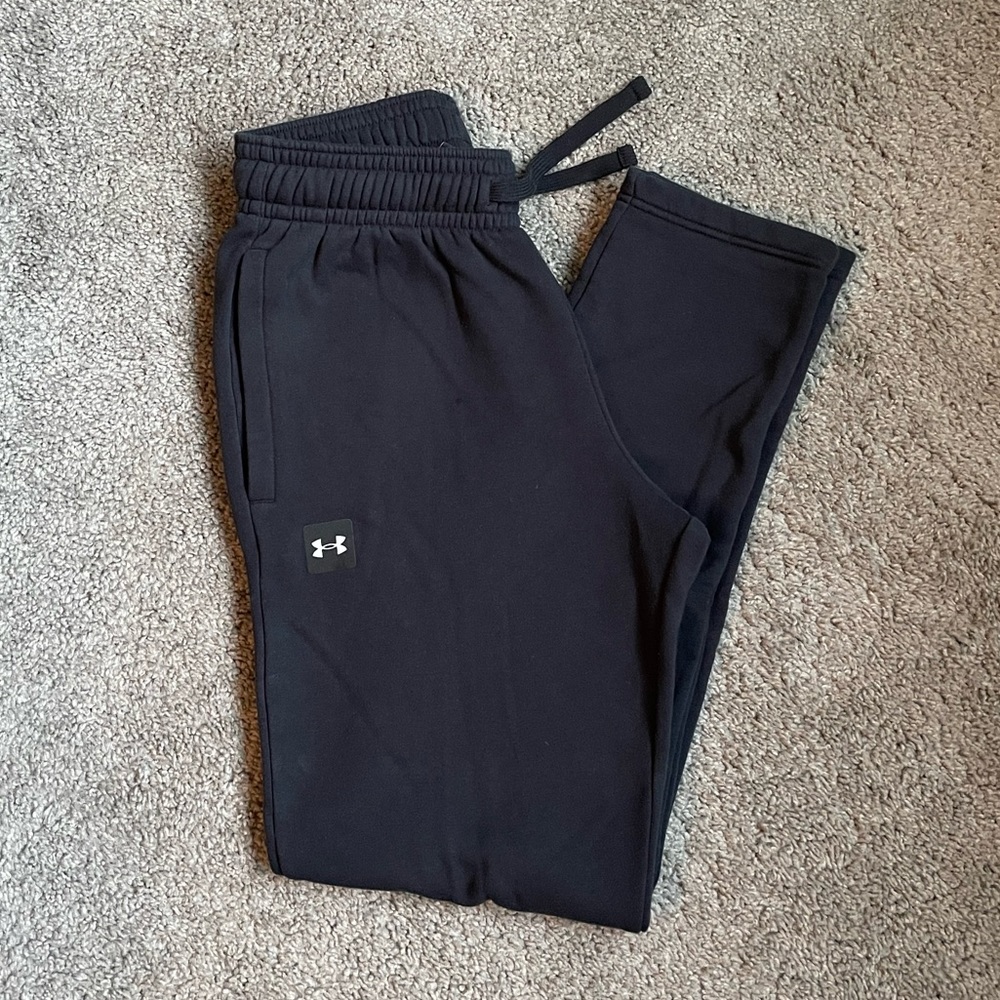 Under Armor Sweat Pants Joggers Black Small